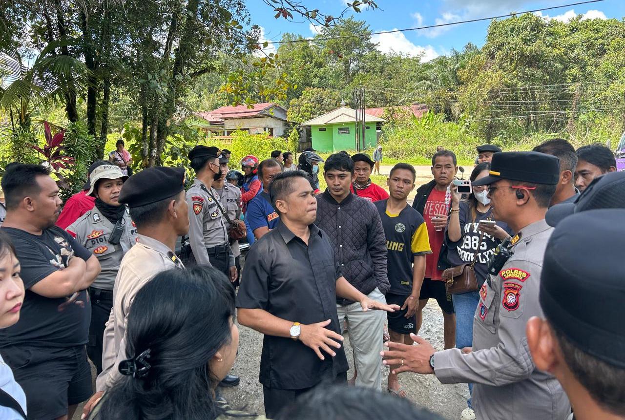 Polres Sanggau Mediasi Aksi Damai Eks Karyawan PT. SBW, Cegah Konflik Sosial di Tayan Hulu